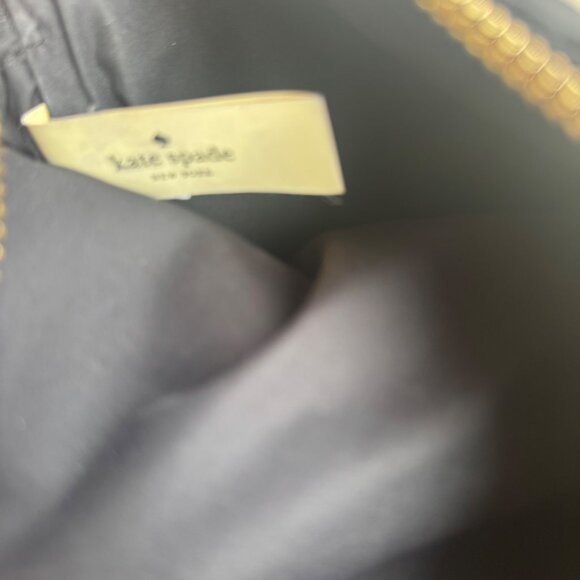 Kate Spade  Purse New York Black Quilted  Nylon Cross Body Bag - Picture 9 of 11